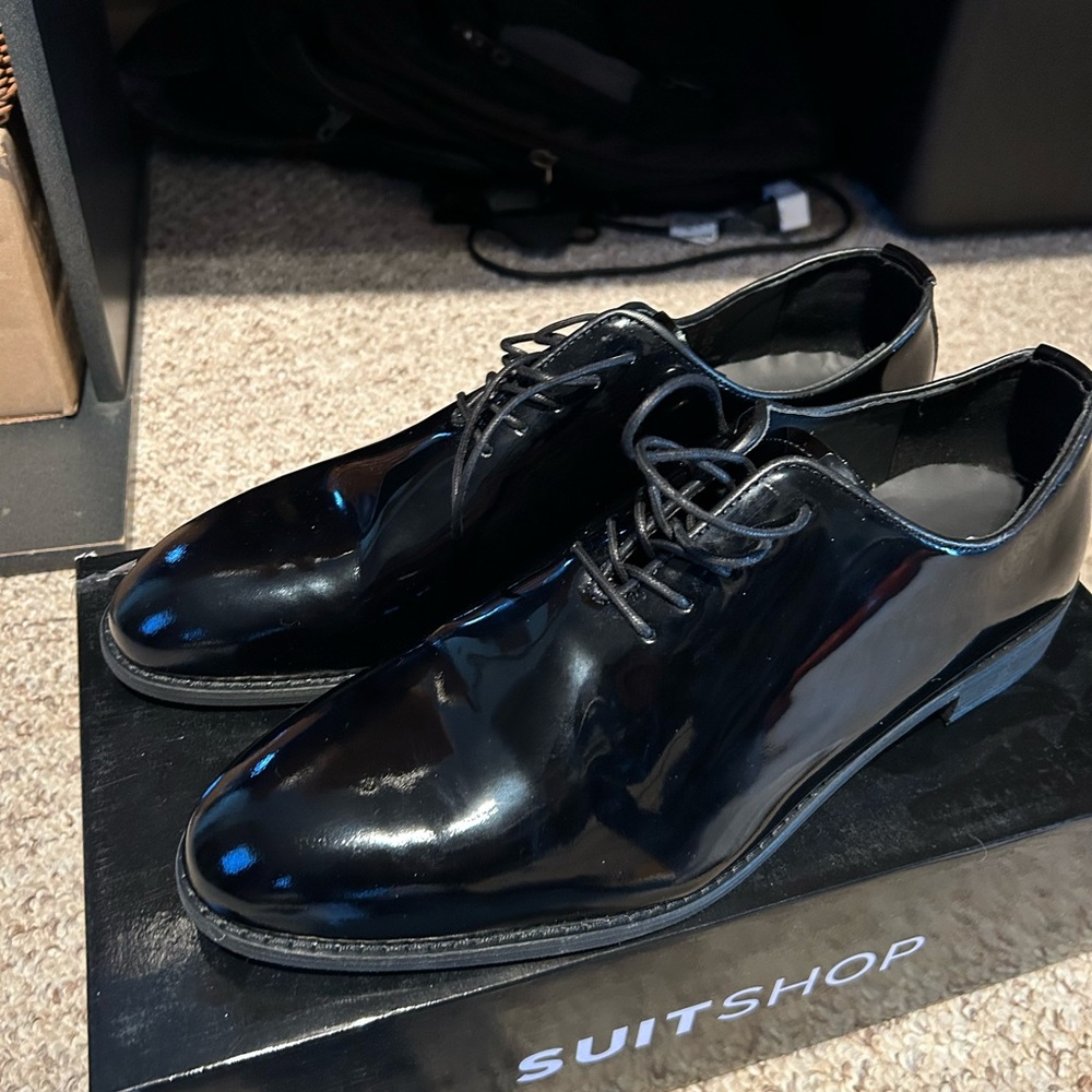 Men's Black Dress Shoes